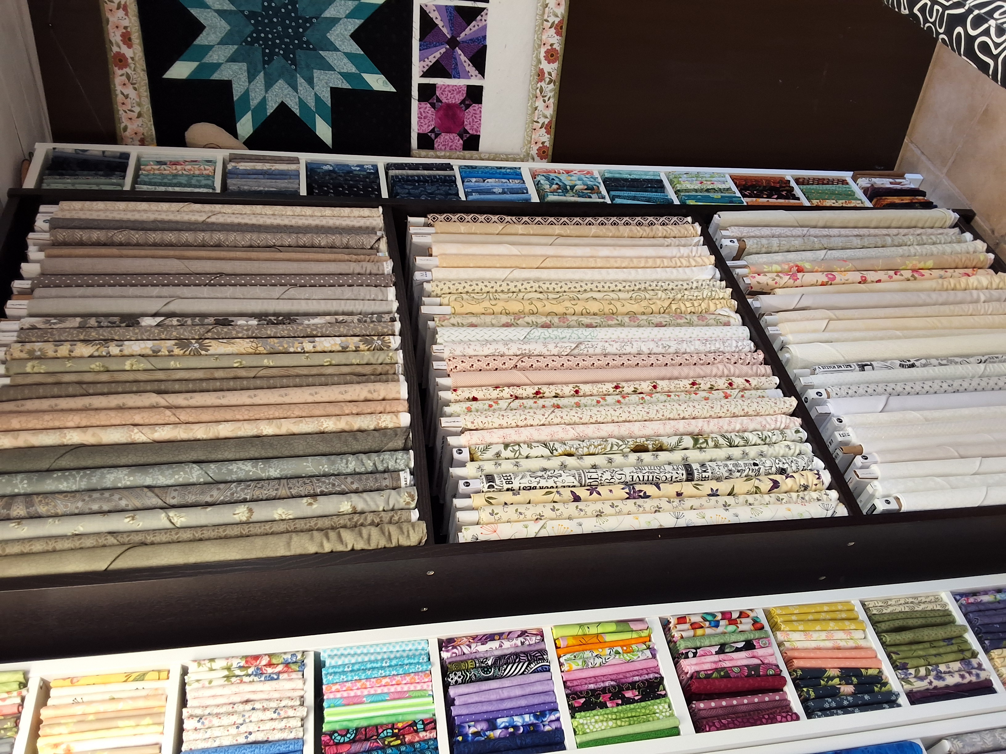 Patchworkstoffe – Petra's Quilterei